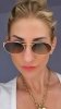 ok41 Damskie okulary przeciwsłoneczne muchy ozdobne UV400